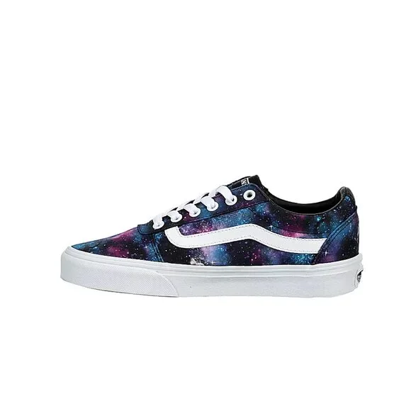 NWT Vans Ward Galaxy Sneakers, Stylish Skate-Inspired Shoes - Unisex Size 8
